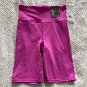 NWT Gap Fit Studio Sky High Pink Bike Shorts